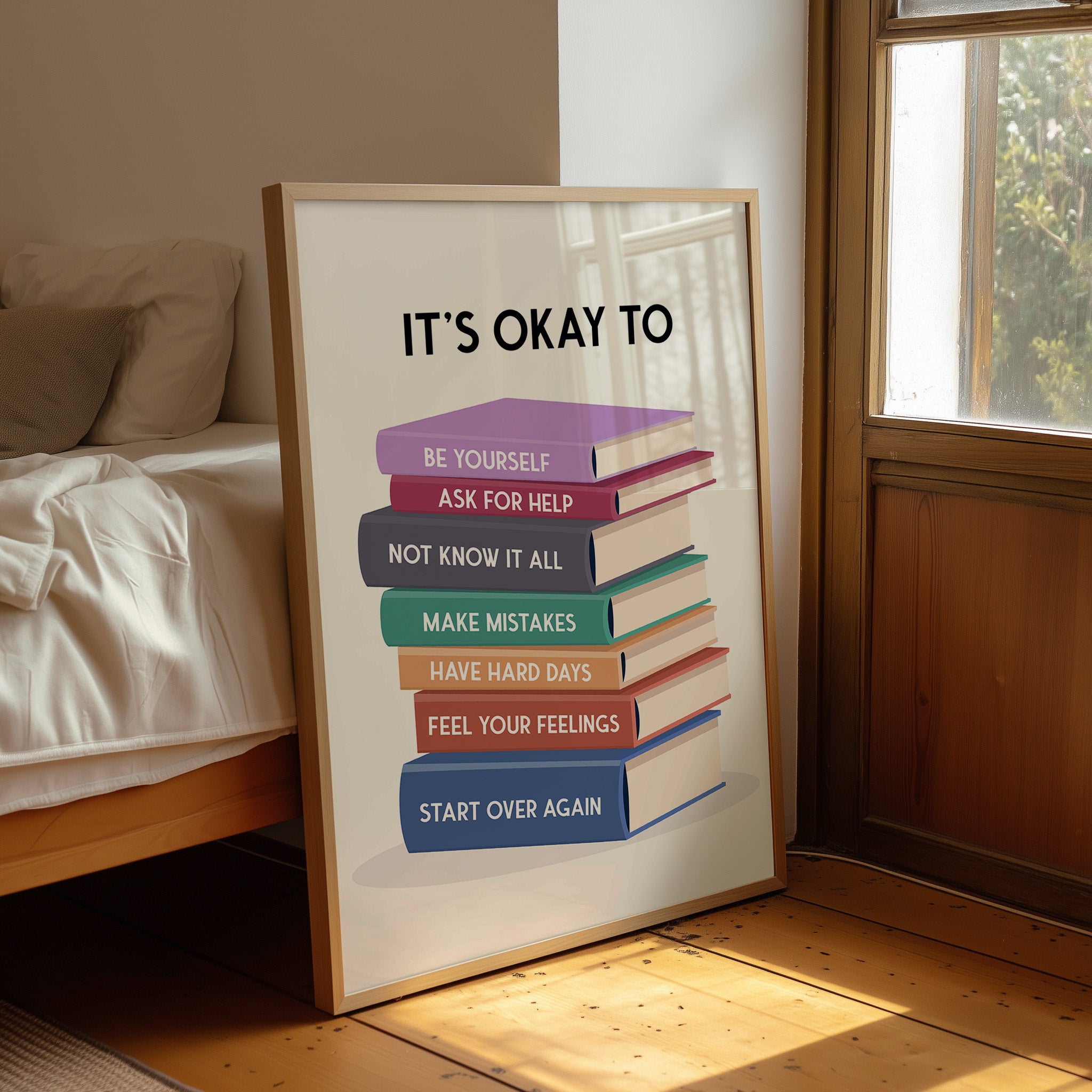 Its Okay To Stack Of Books