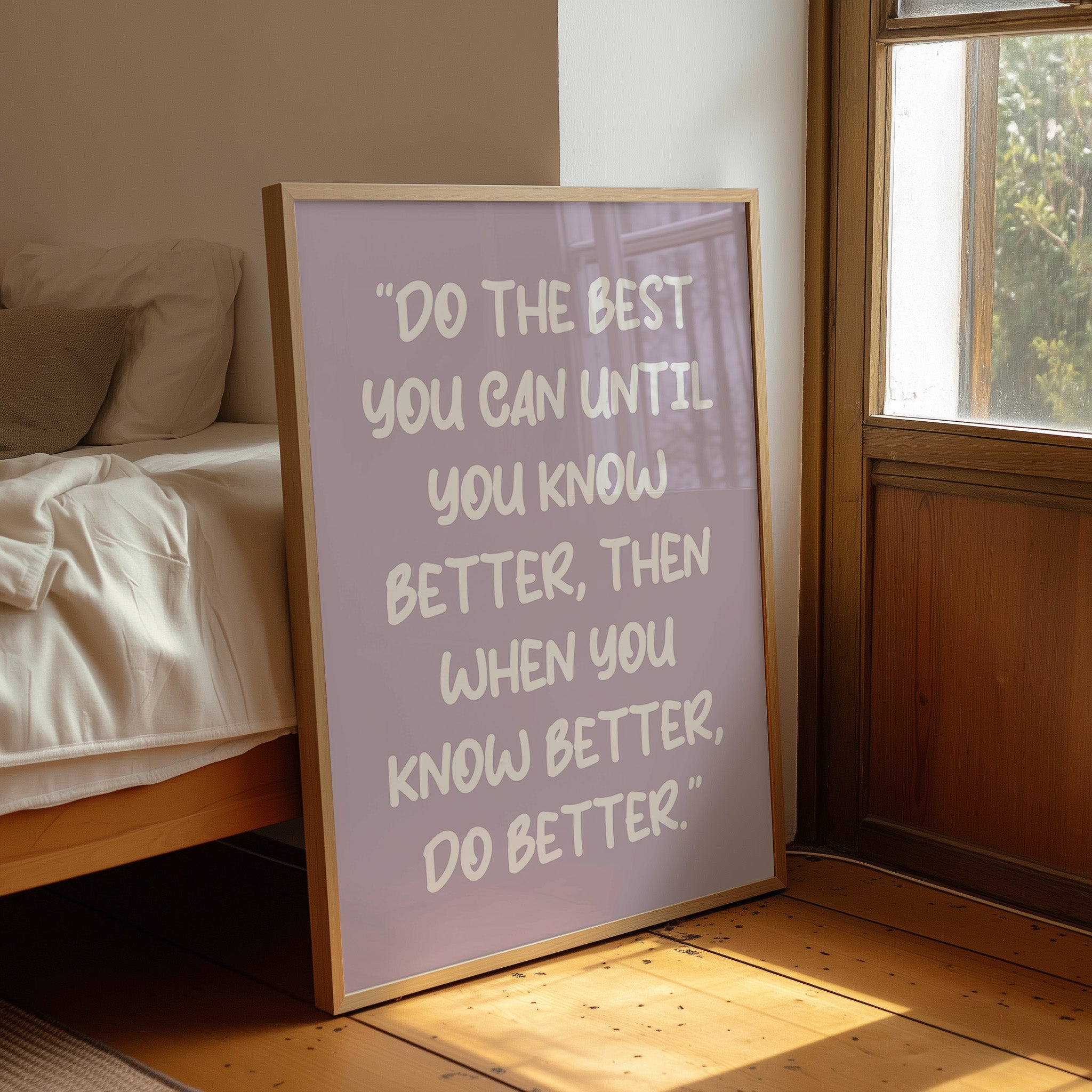 Do The Best You Can Quote Print