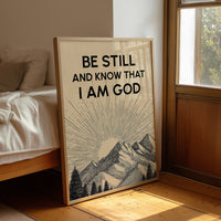 Be Still Mountain Sunrise
