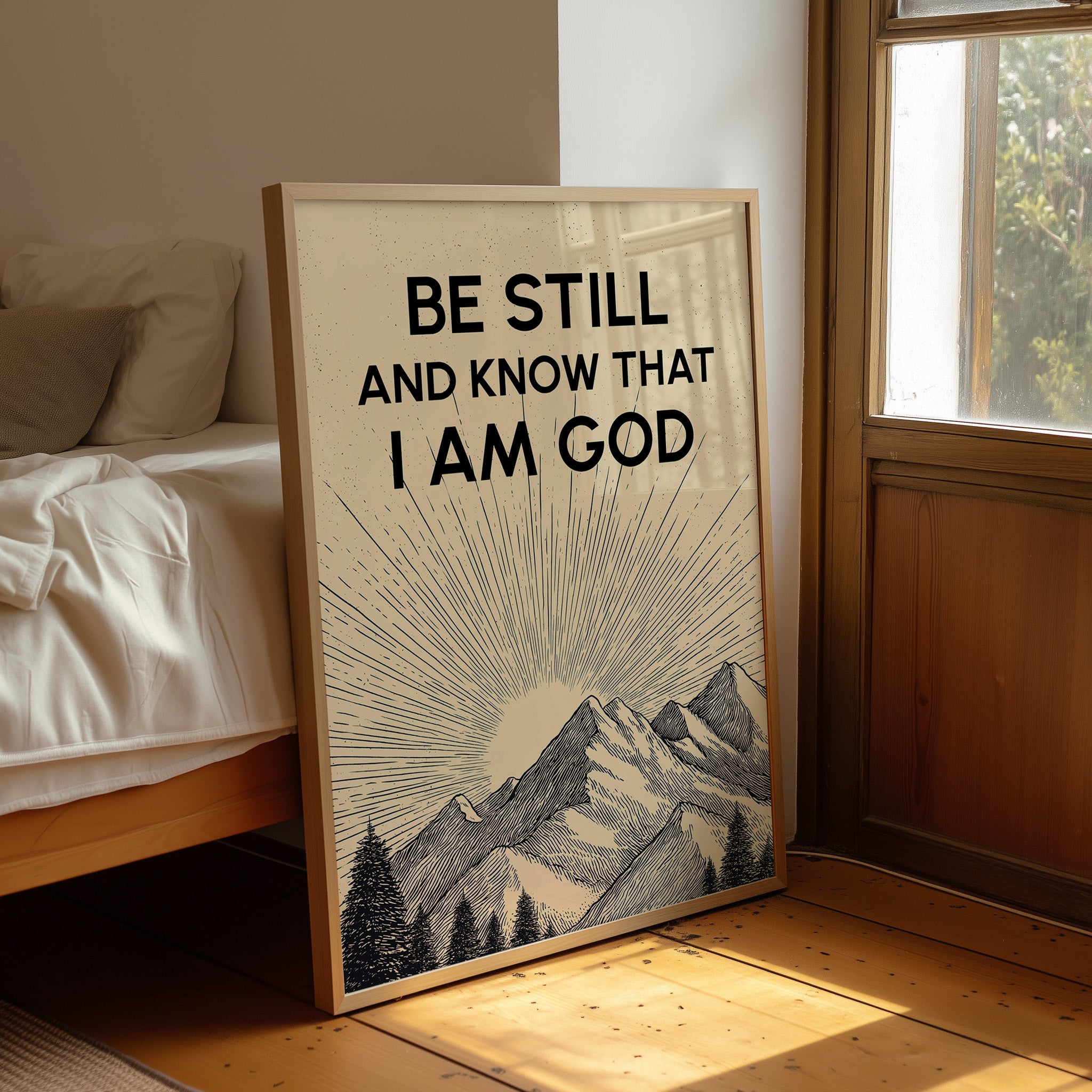 Be Still Mountain Sunrise