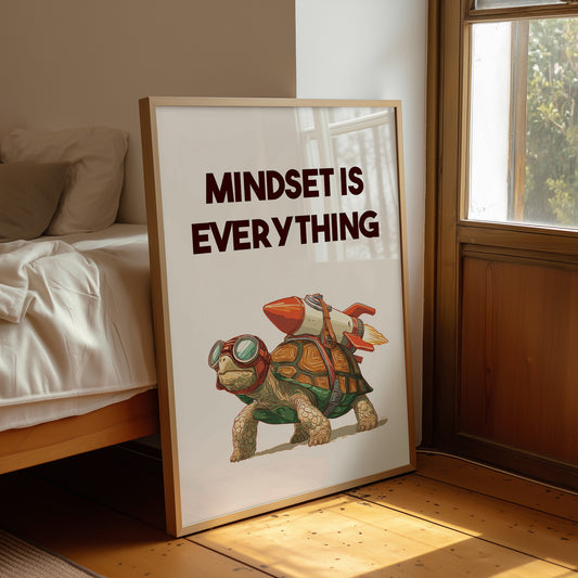 Mindset Is Everything Turtle