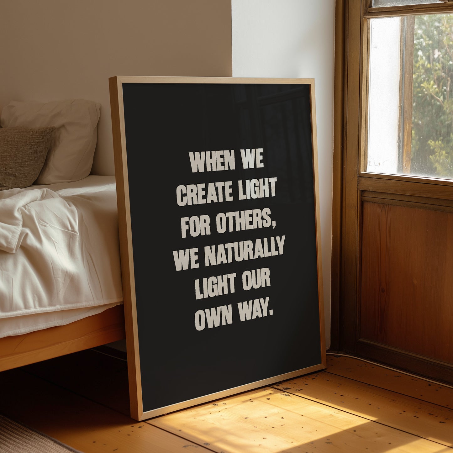 Create Light For Others Quote