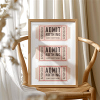 Three Tickets to the Truth
