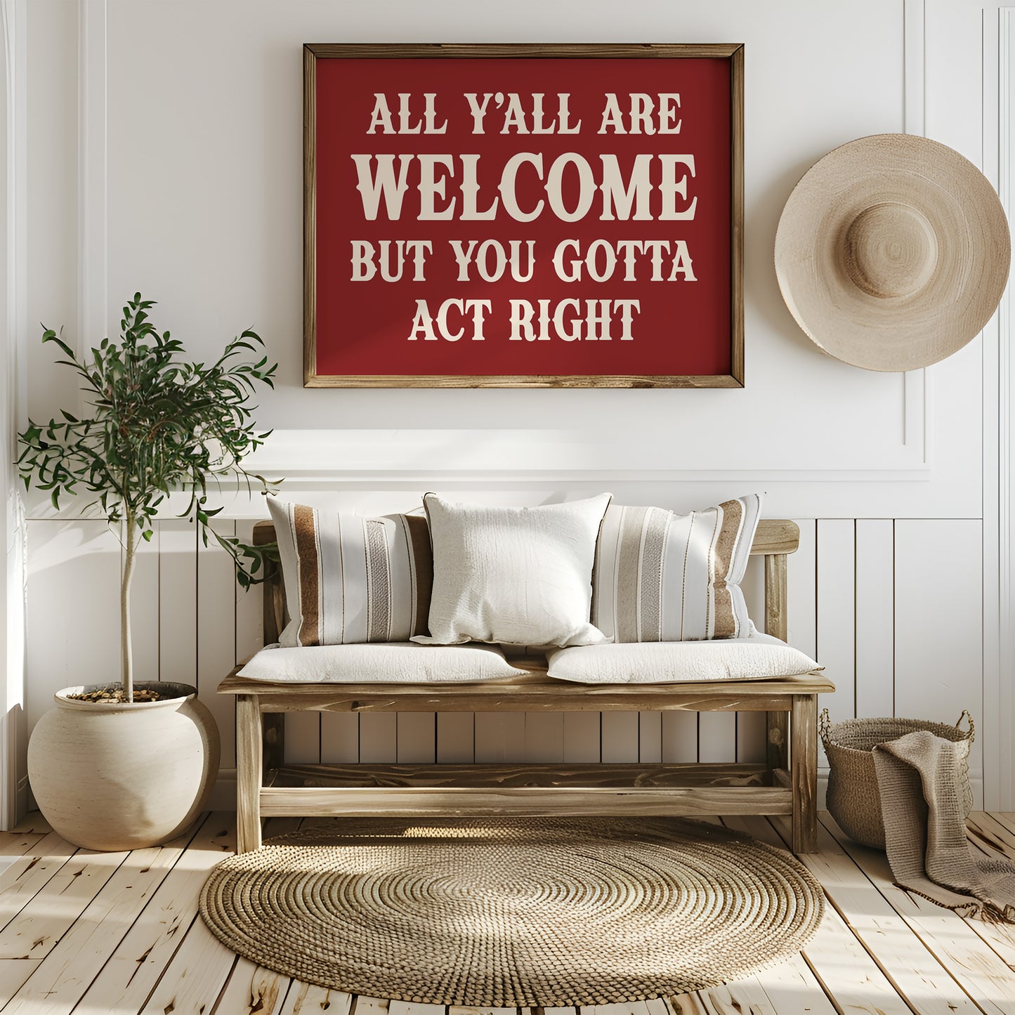 The House Rules Are Simple