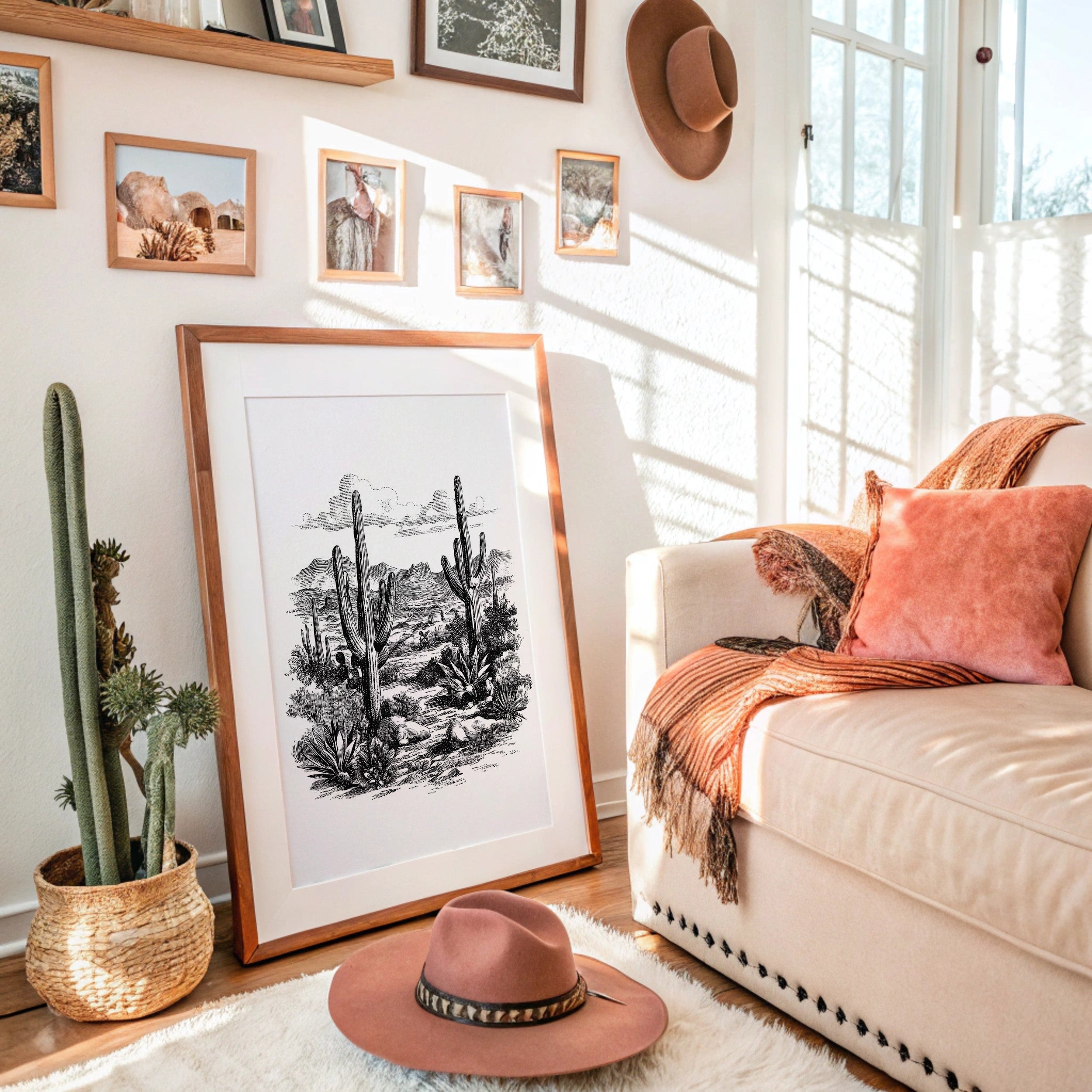 Stillness Between The Cacti
