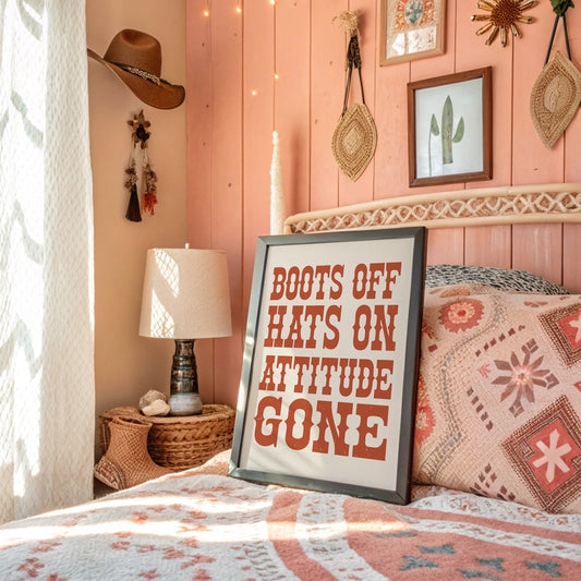 Boots Off, Attitude Gone