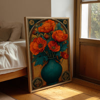 Poppies in the Gilded Room
