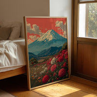 Where the Chrysanthemums Face Fuji