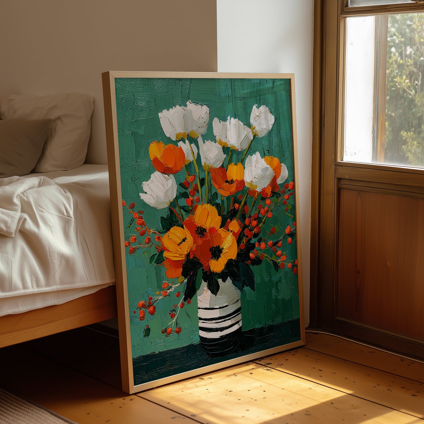 The Striped Vase Had Good Taste