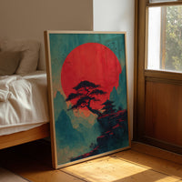 The Pagoda Watches the Red Sun