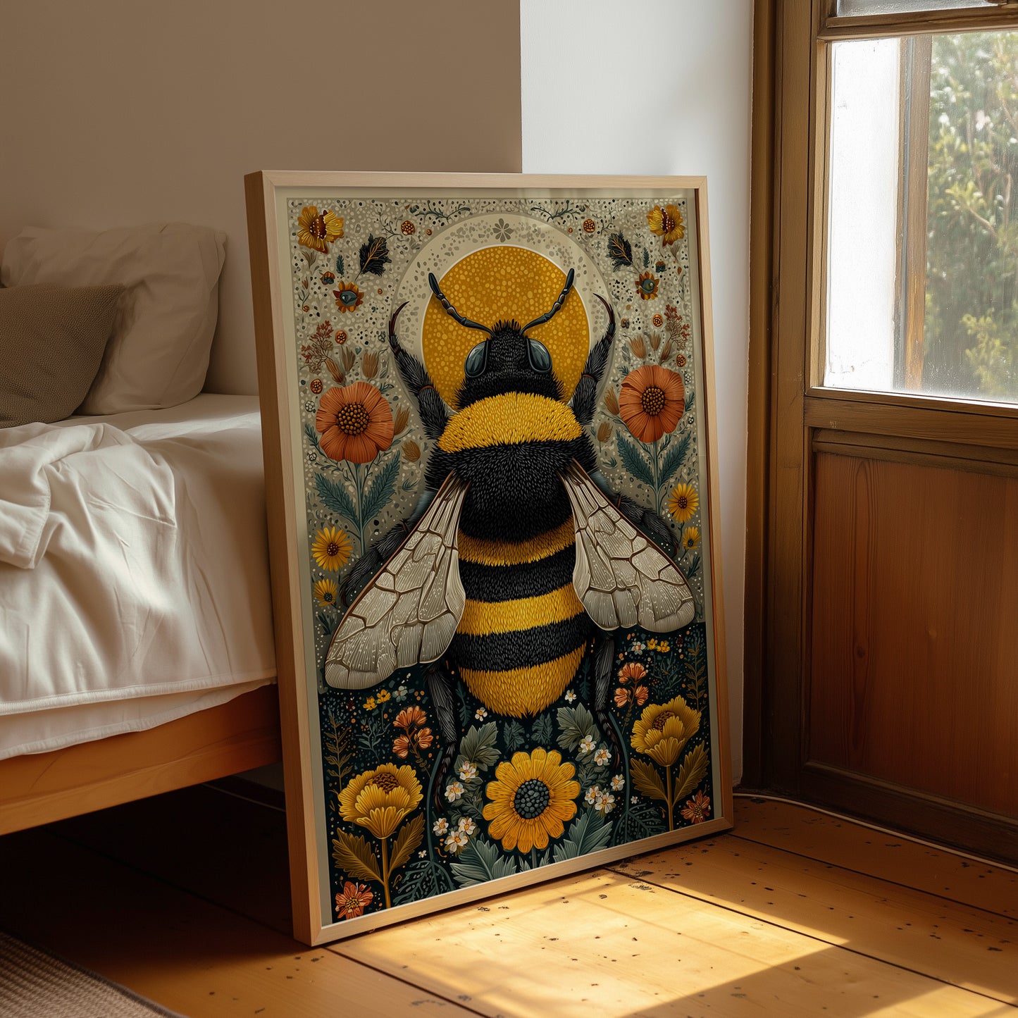 The Bumblebee Holds Court