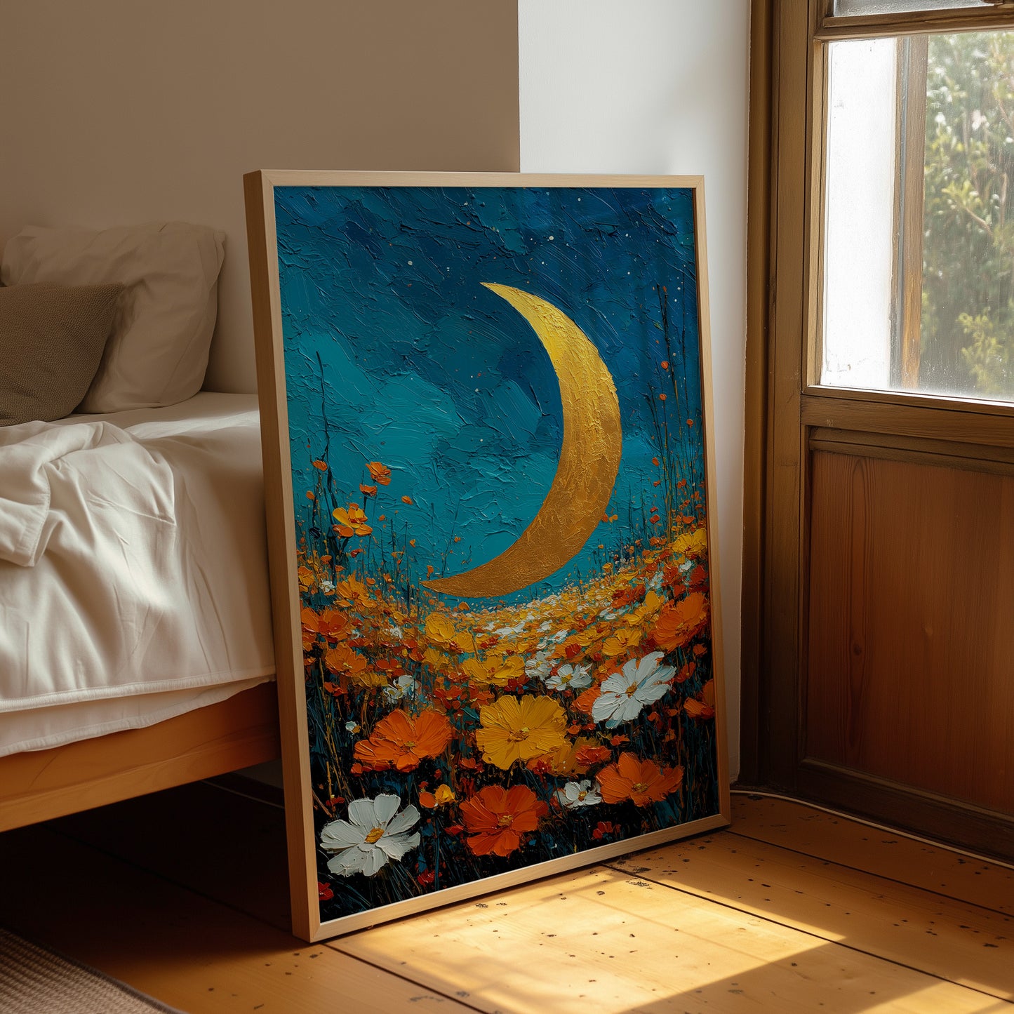 The Moon Stayed for the Wildflowers