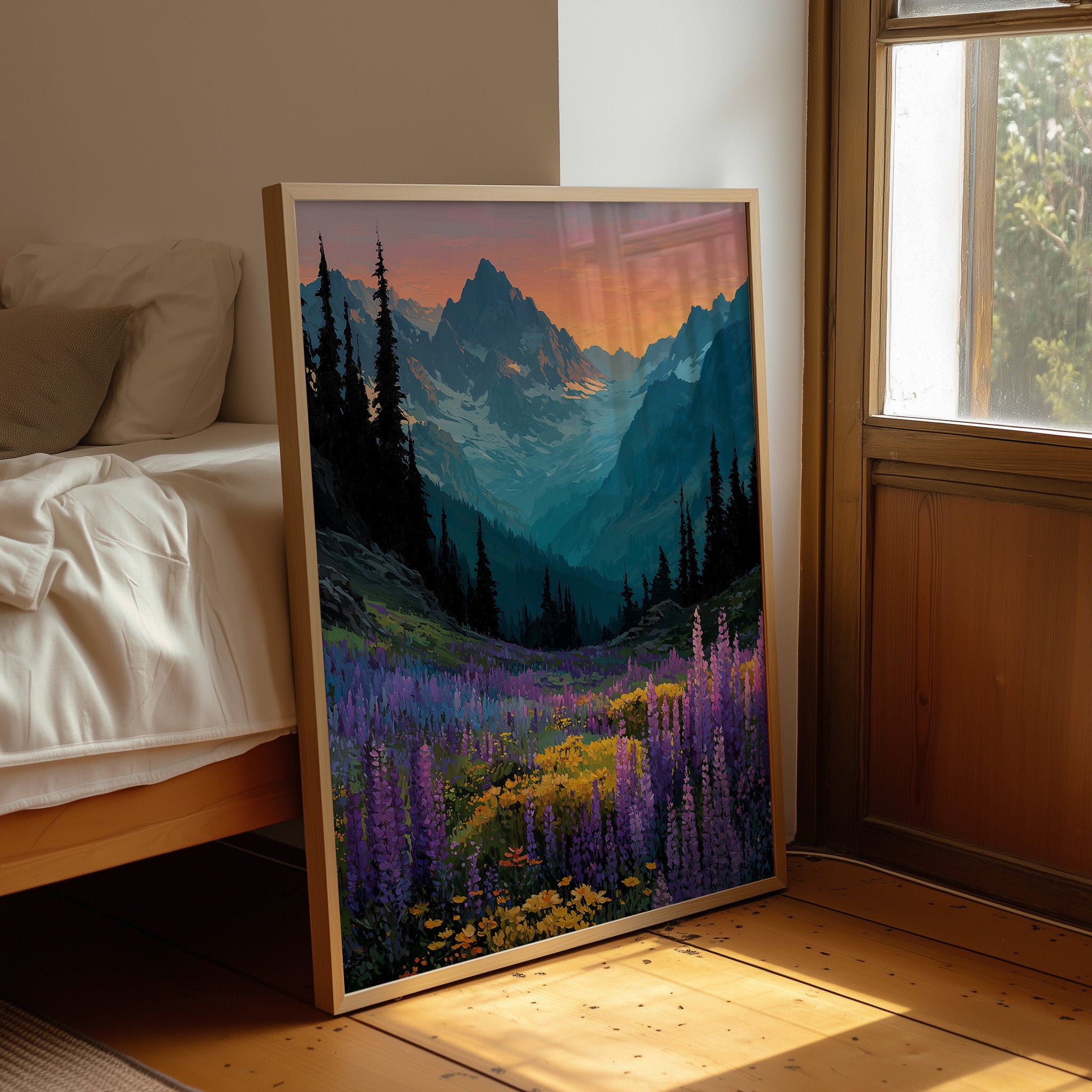 Lupines at the Last Light
