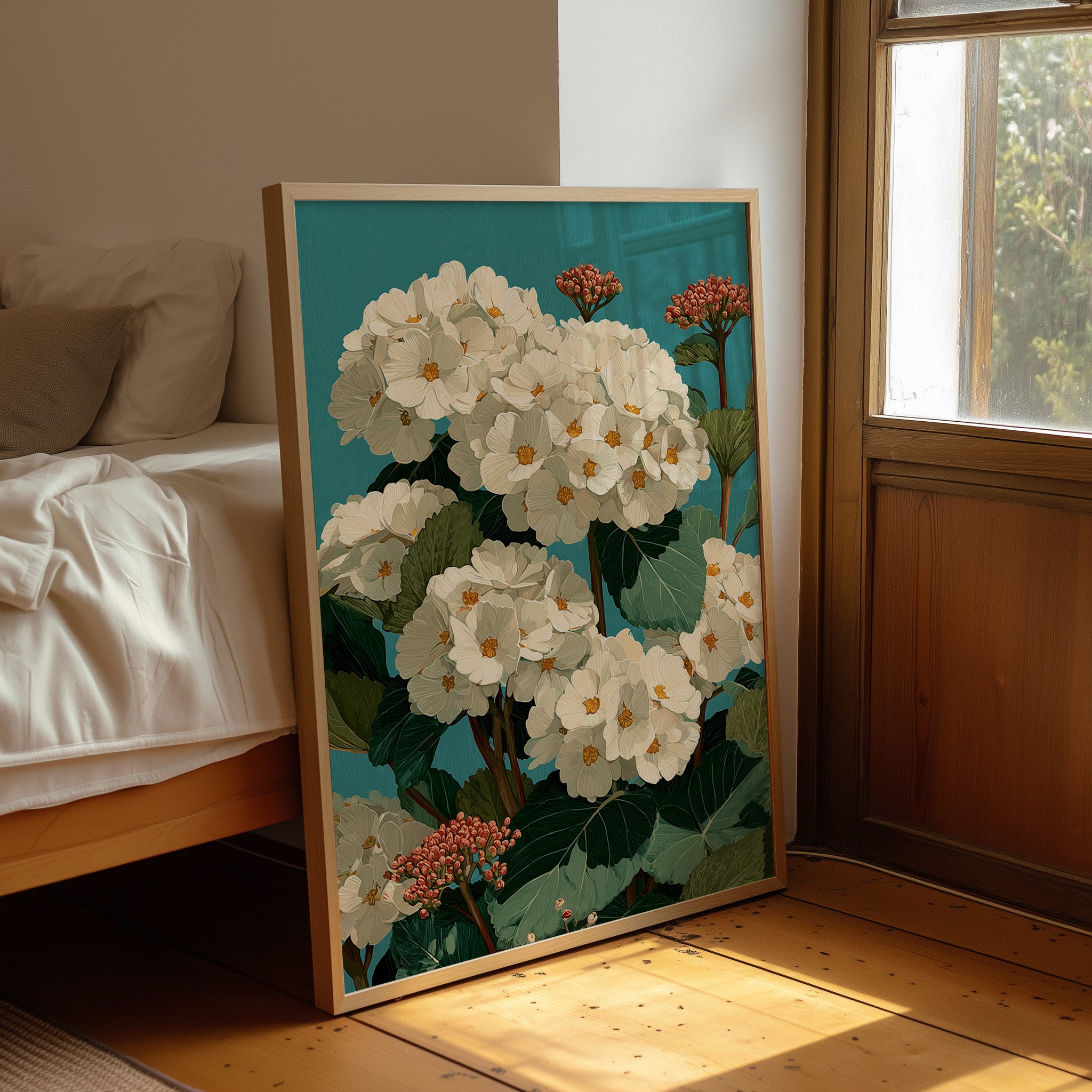 Cream and Teal and Nothing Else Needed