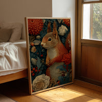 The Squirrel Who Stayed for the Flowers