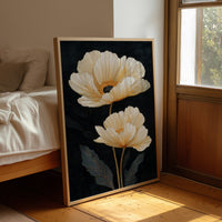 Two Blooms Against the Dark