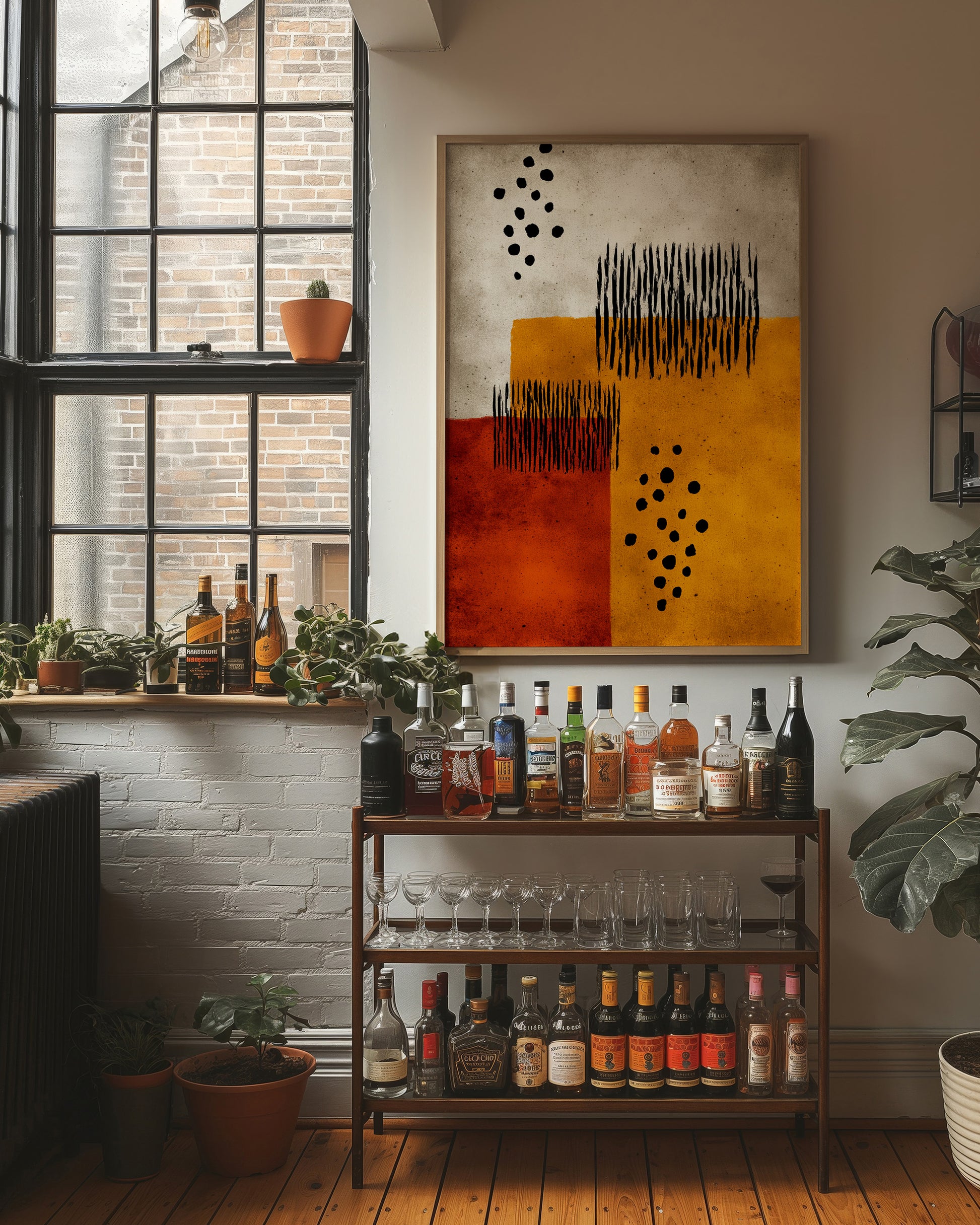 Marks in Rust and Ochre