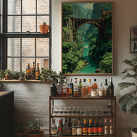 The Bridge Over Emerald Waters
