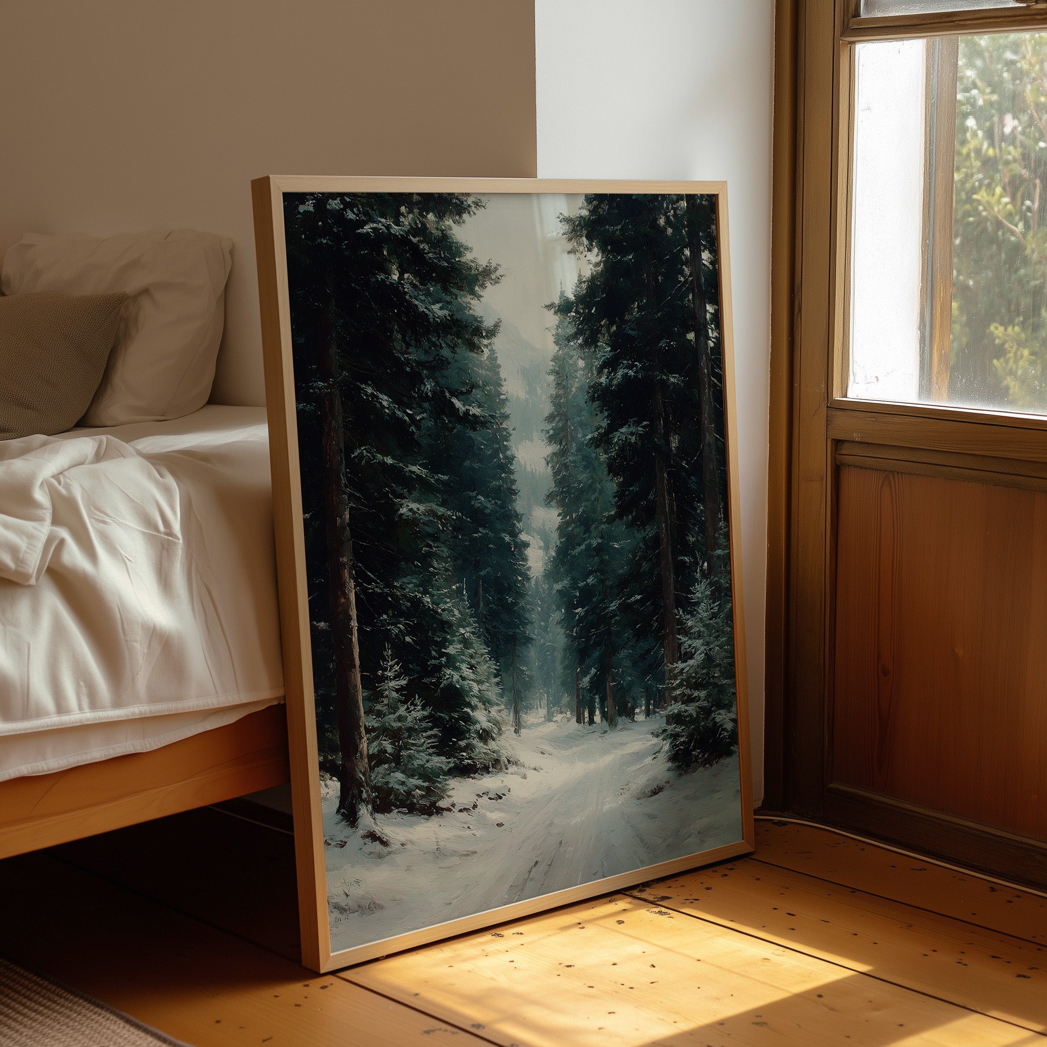 The Quiet Snowbound Road