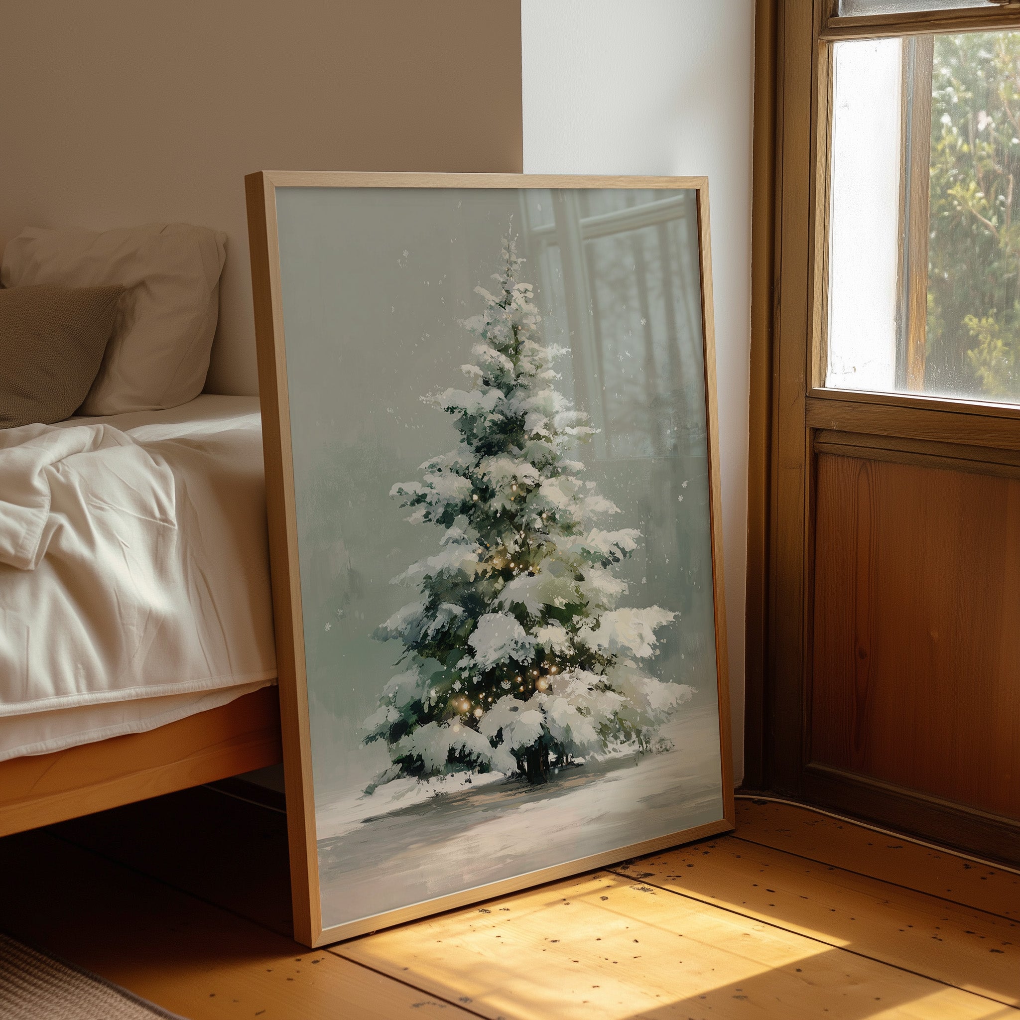 Snow-Draped and Glowing