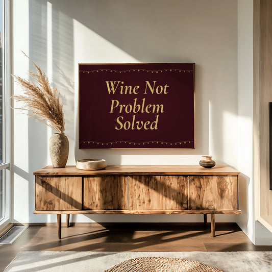 Wine Not, Problem Solved