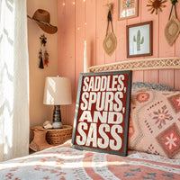 Saddles, Spurs, and Sass