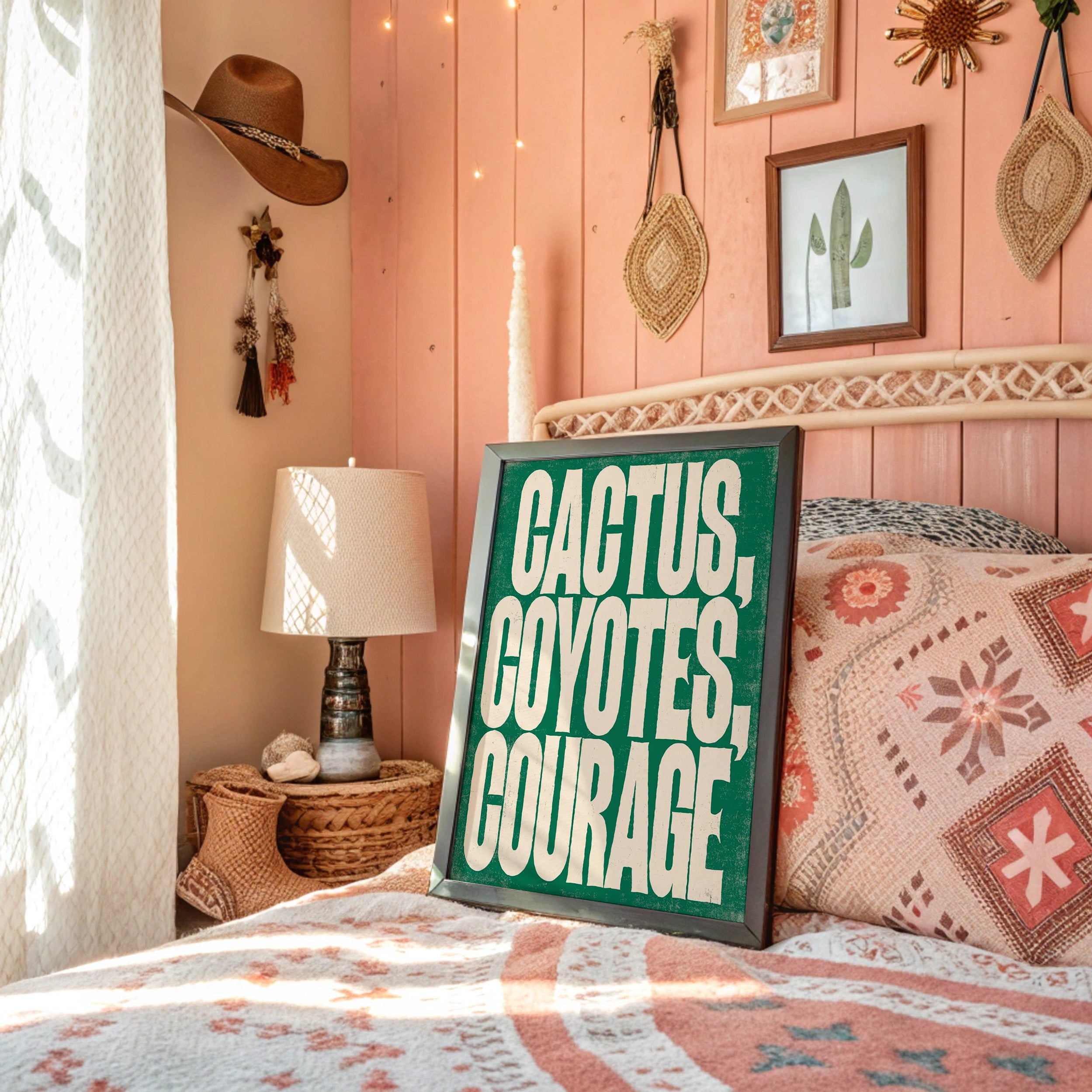 Cactus, Coyotes, Courage