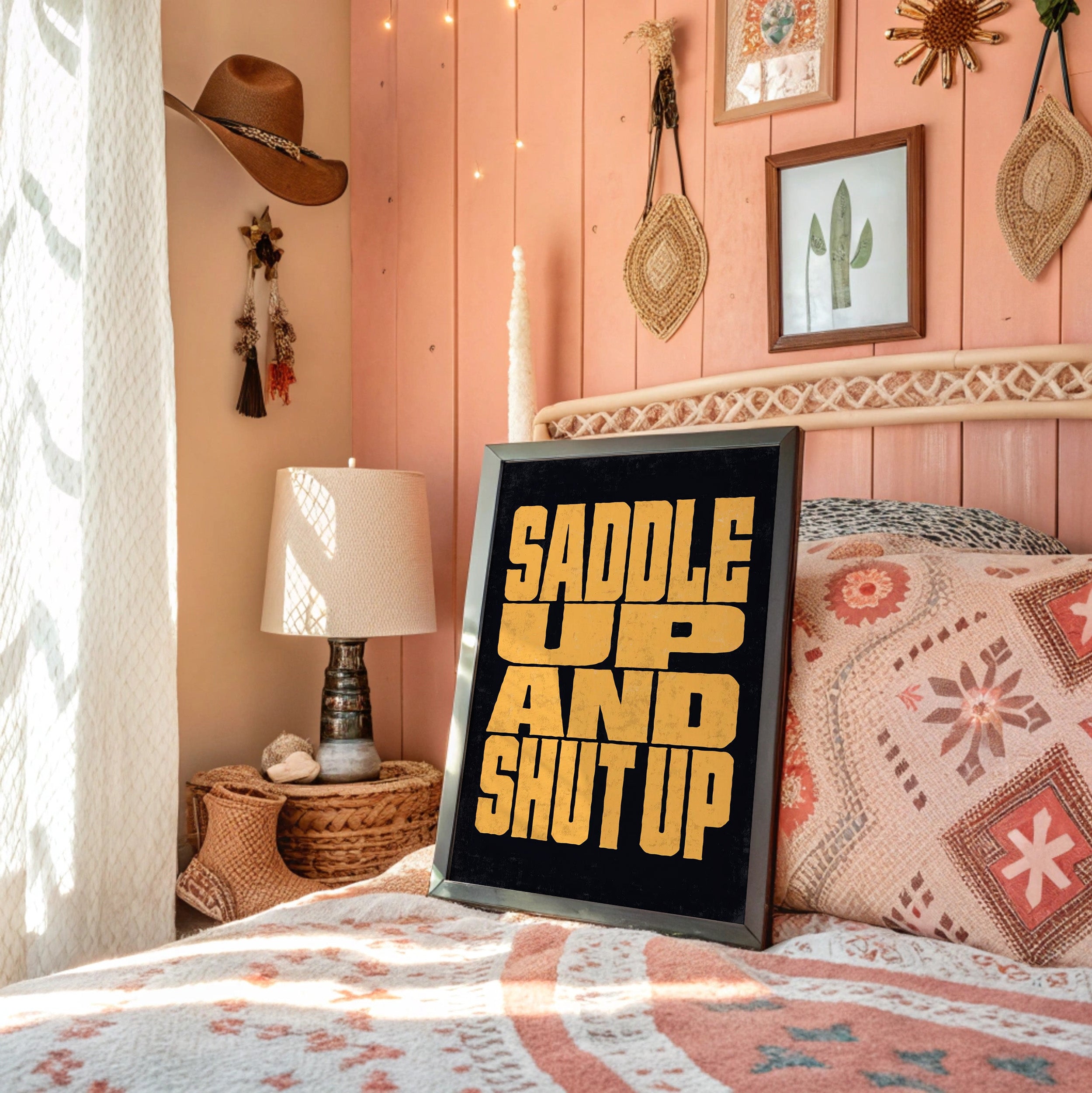Saddle Up and Shut Up