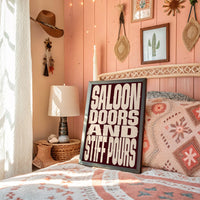 Saloon Doors and Stiff Pours