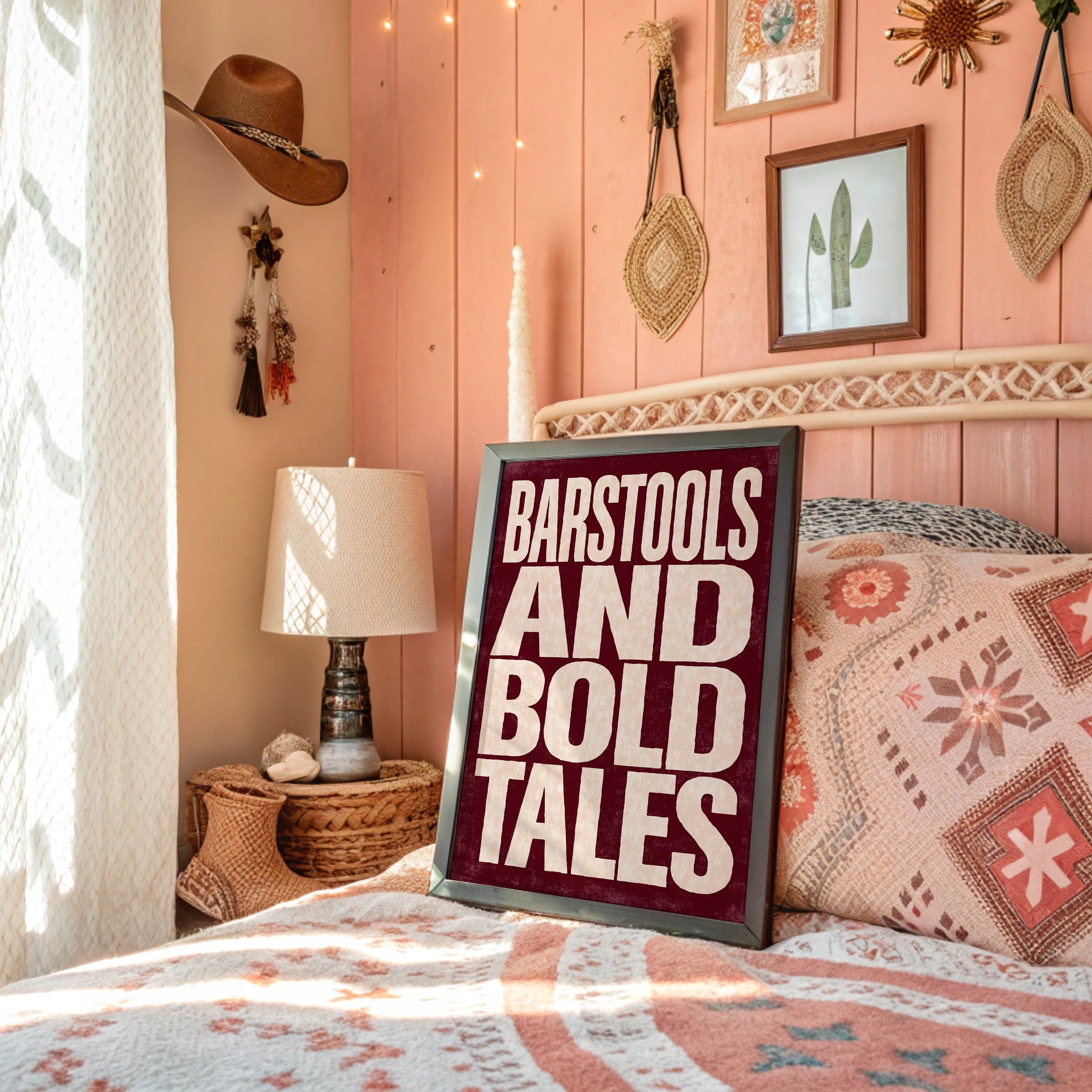 Barstools and Bold Tales