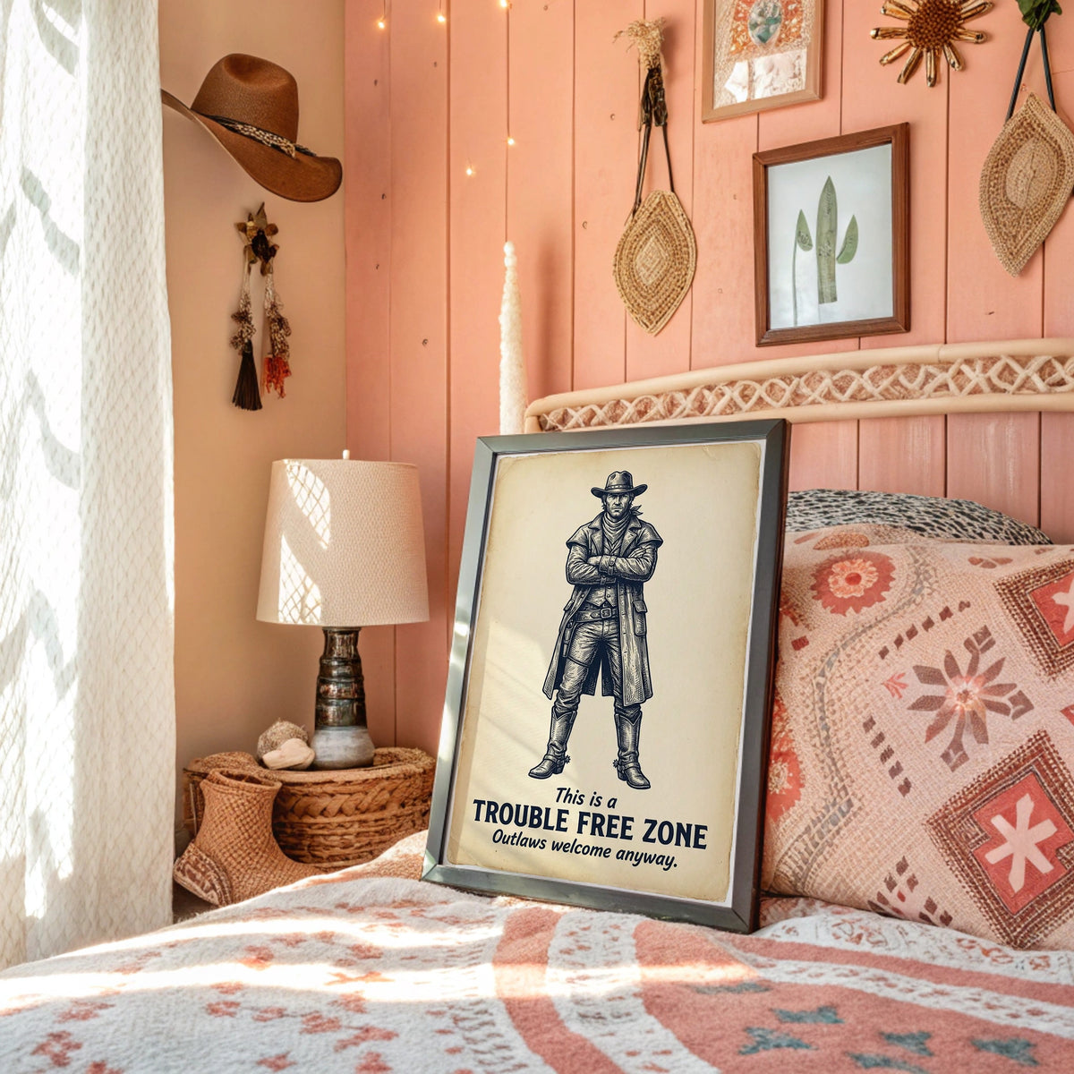 Trouble Free Zone: Outlaws Welcome Anyway
