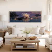 Lotus Light at Dusk
