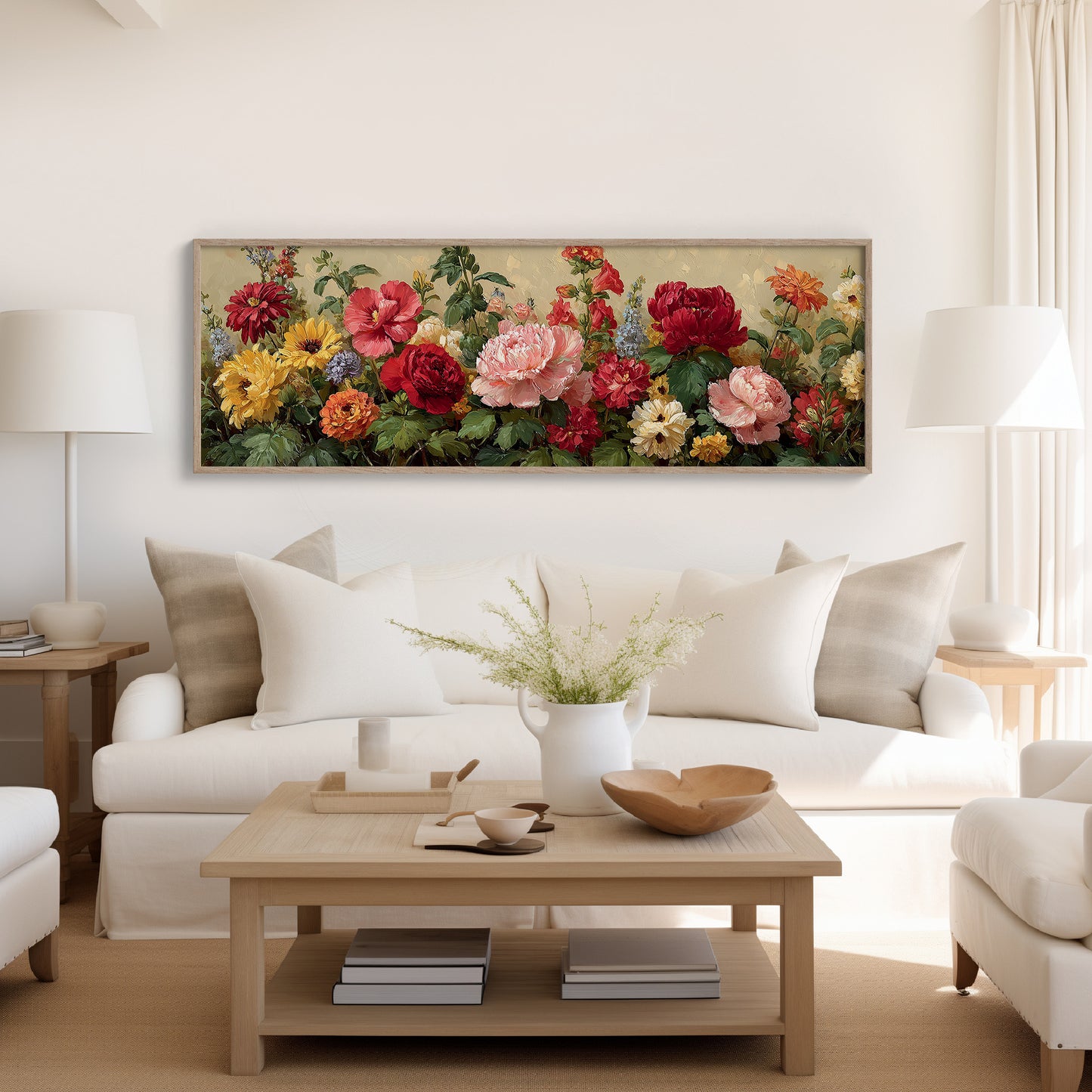 Garden In Full Bloom