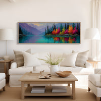 Color Along the Quiet Lake