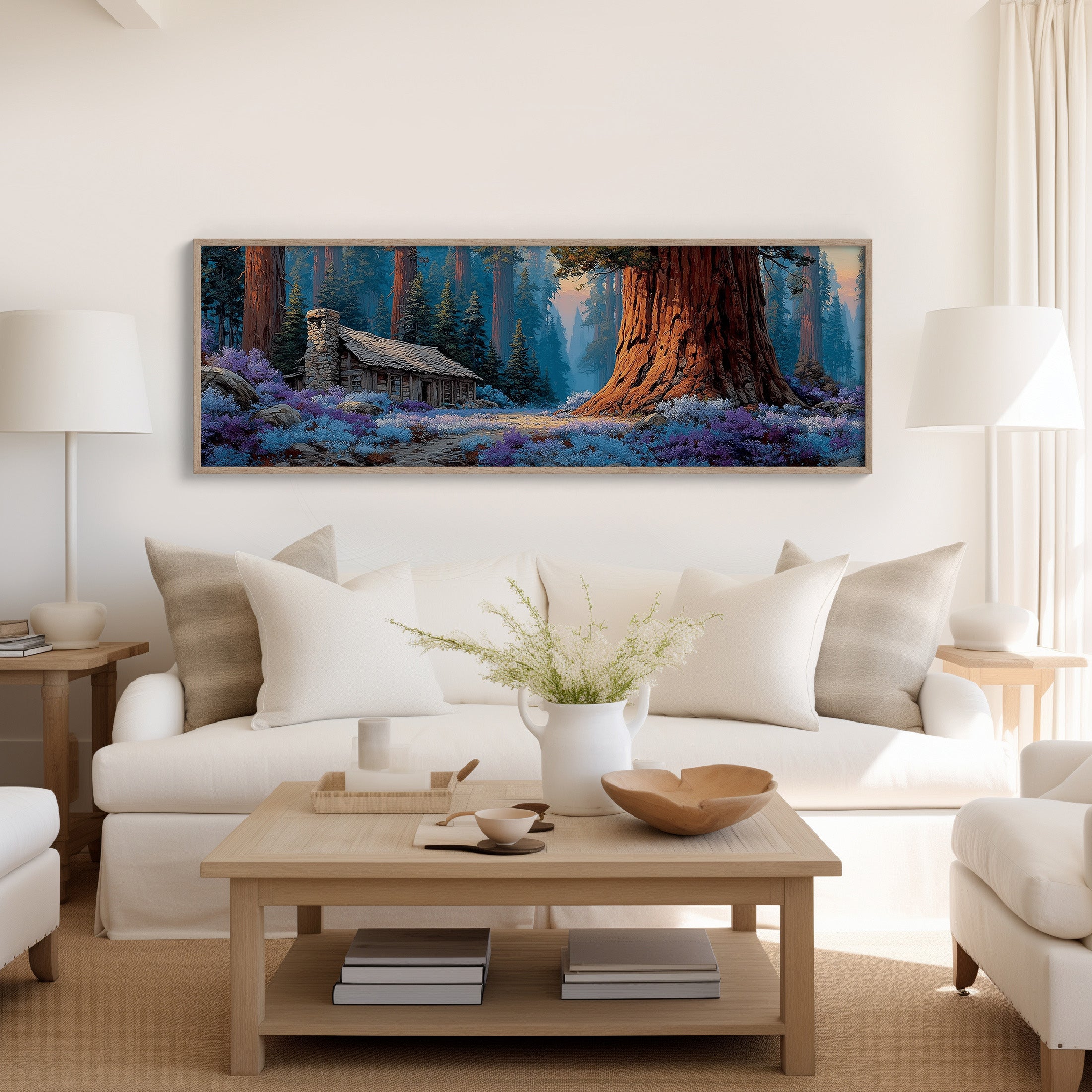 Cabin Beneath the Redwoods