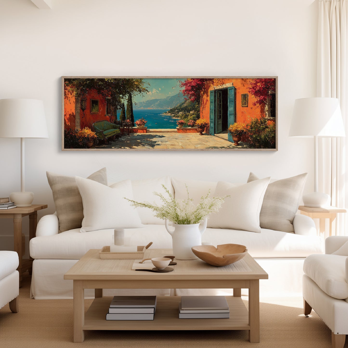 Mediterranean Terrace by the Sea