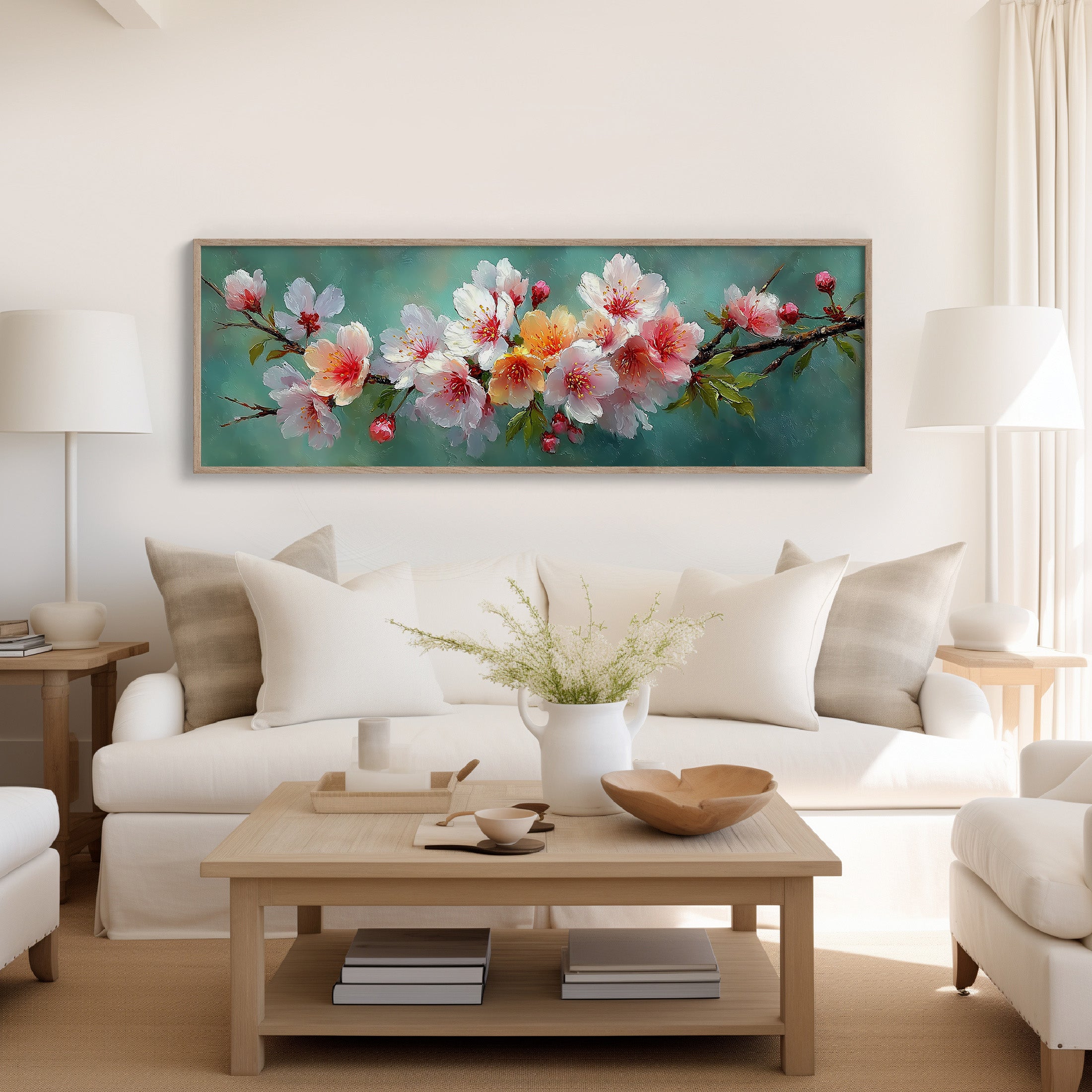 Blossoms Against A Quiet Sky