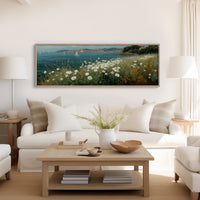 Wildflowers By The Quiet Coast