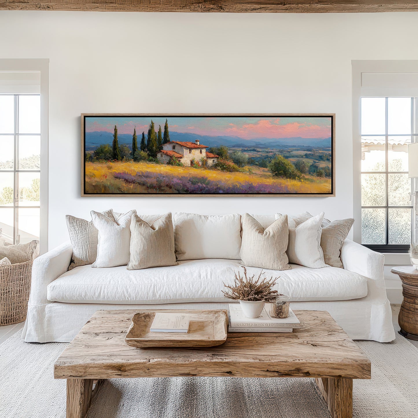 Tuscan Cottage In Golden Fields