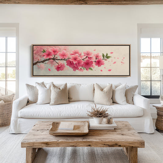 Cherry Blossoms In Soft Spring Light