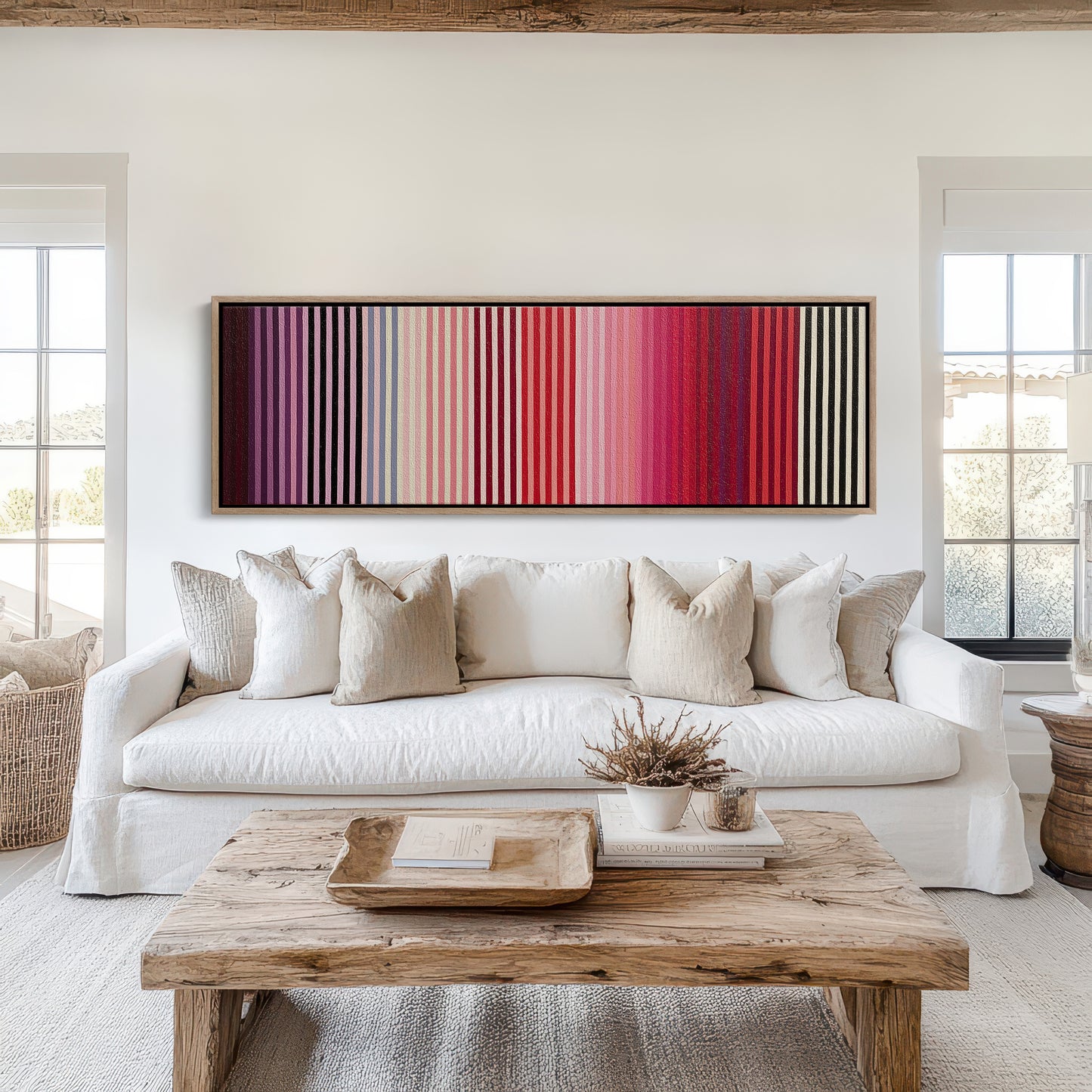 Vibrant Stripes In Modern Color Rhythm