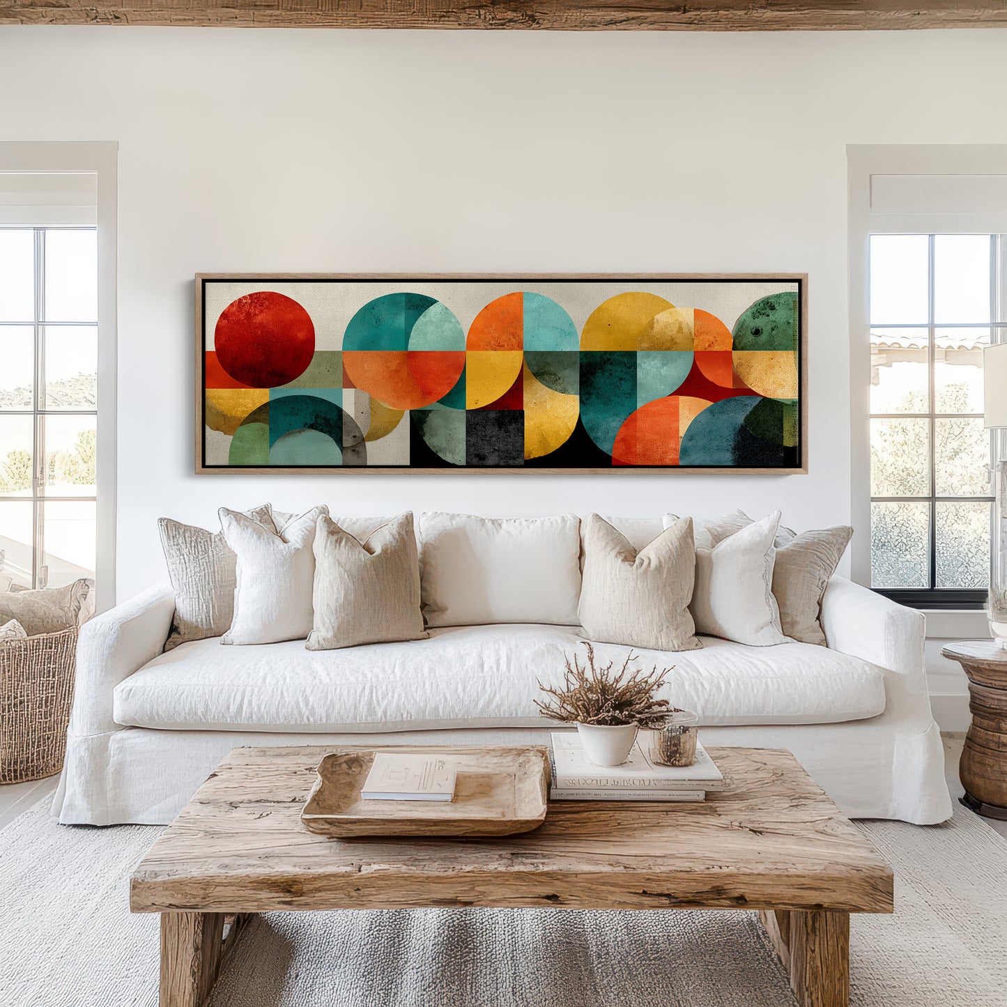 Mid Century Circles and Color Geometry