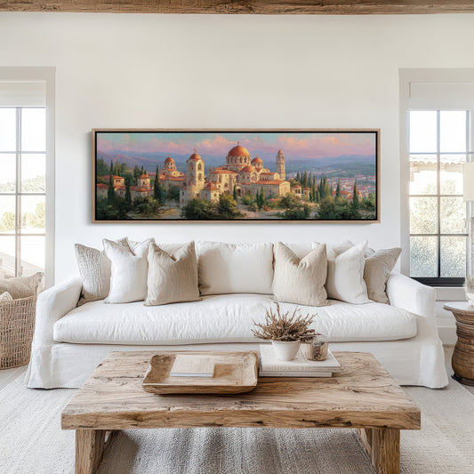 Golden Domes Above the Valley