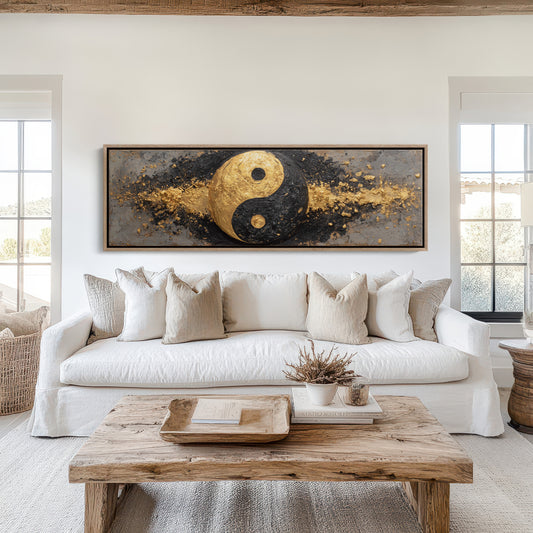Golden Yin Yang Balance