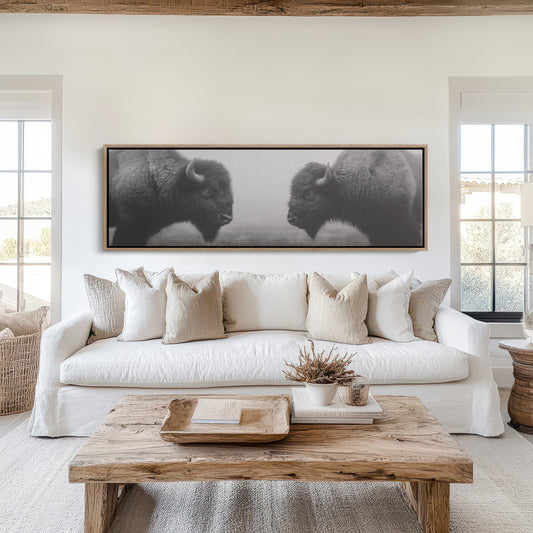 Silent Strength Of The American Bison