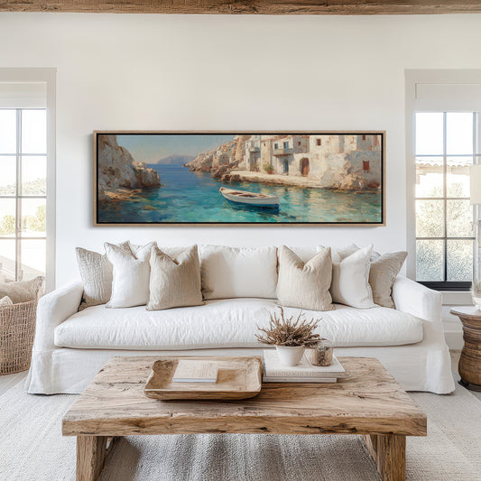 Quiet Boat in a Coastal Cove