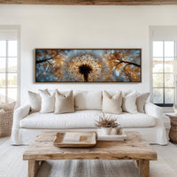 Dandelion Halo In Autumn Light