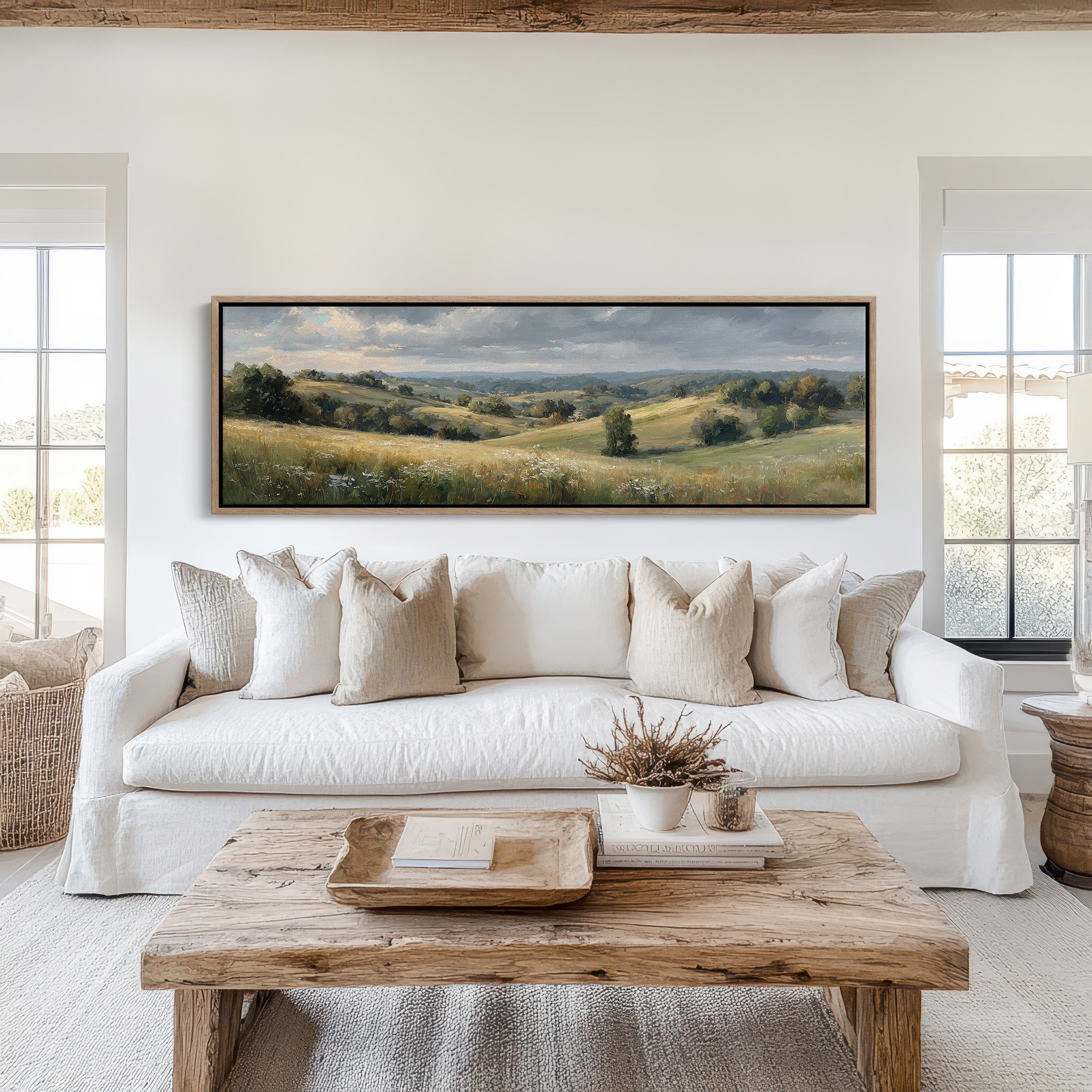 Golden Fields Beyond The Hills