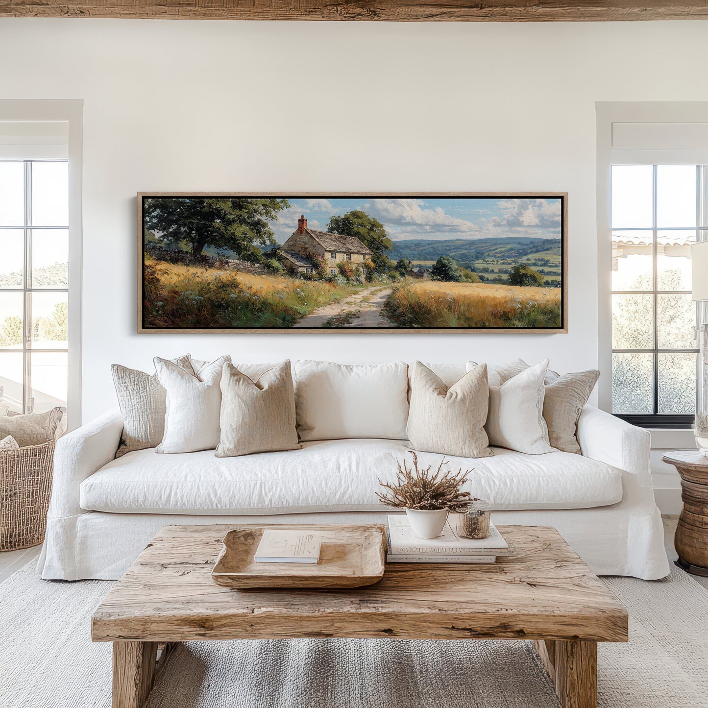 The Cottage Beyond The Wheat
