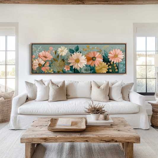 Garden Of Soft Wild Blooms